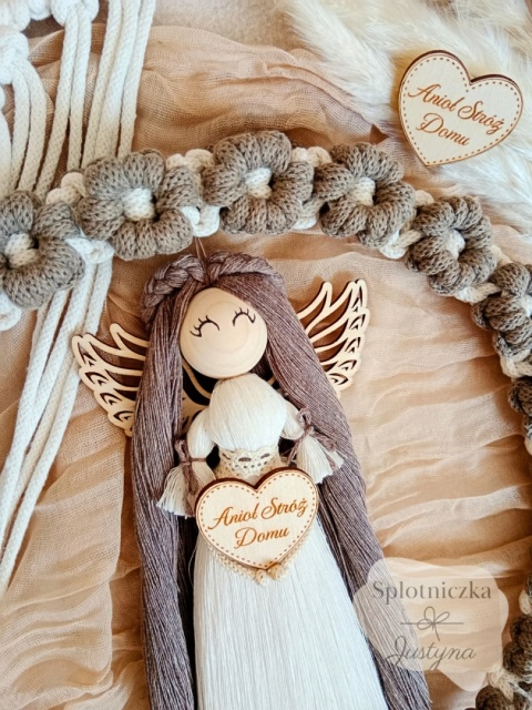 Anioł Stróż Domu, Boho&Folk beż