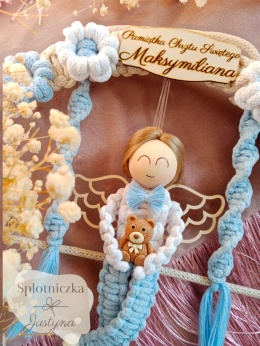 Anioł Stróż dla chłopca na Pamiątkę Chrztu Świętego