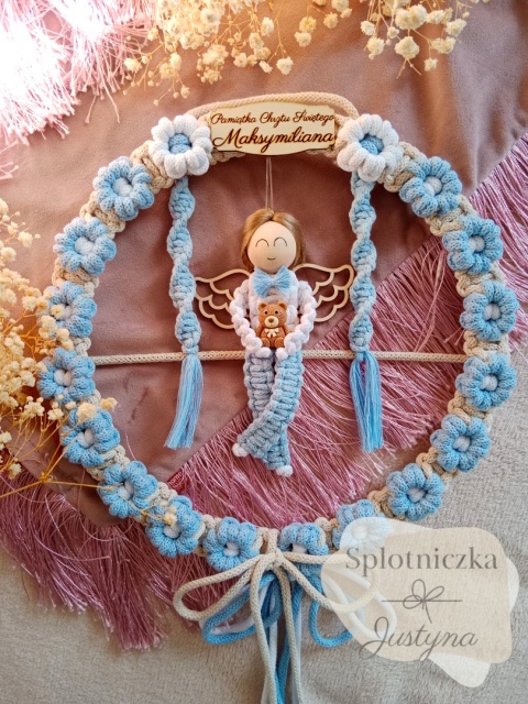 Anioł Stróż dla chłopca na Pamiątkę Chrztu Świętego