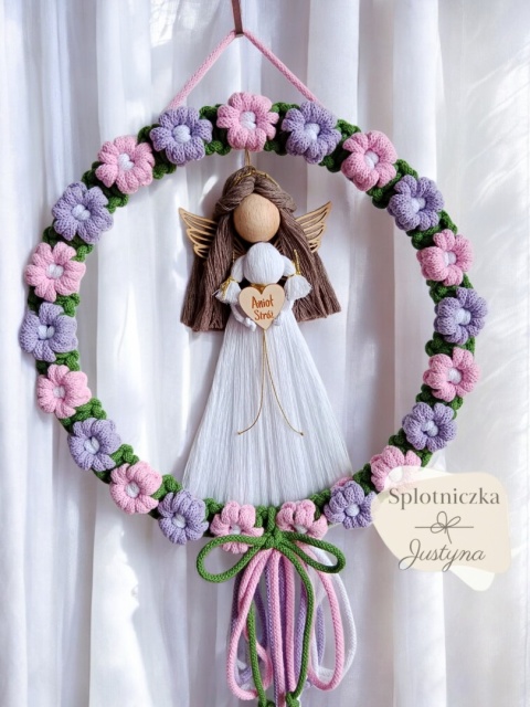 Anioł Stróż dla dziewczynki, Pamiątka I Komunii/ Chrztu