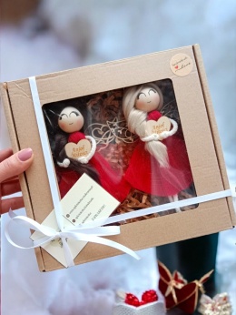 Anioł na Walentynki, włosy blond