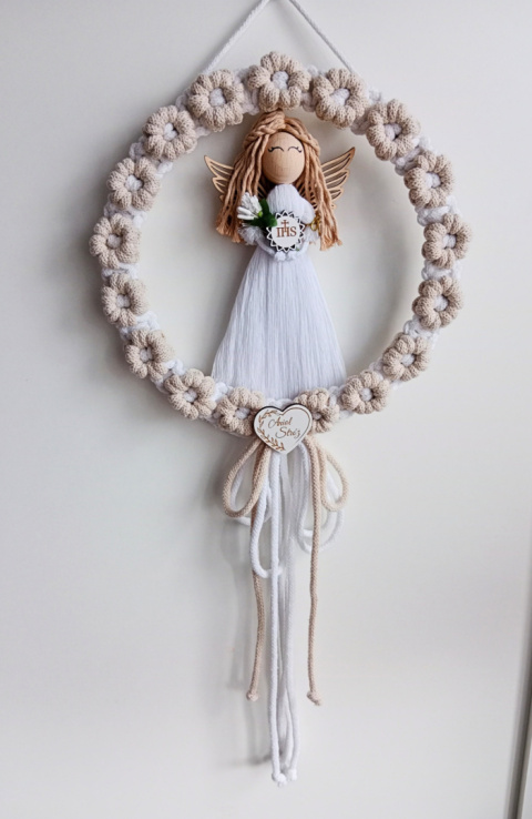 Aniołek komunijny-mały biel