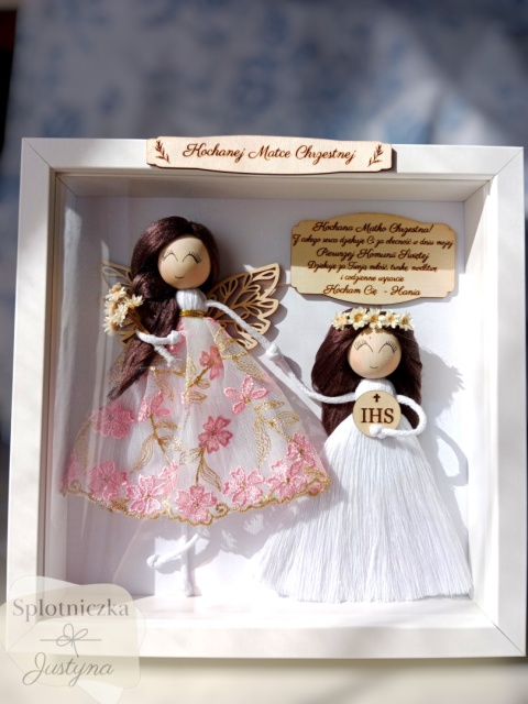 Podziękowanie dla Matki Chrzestnej, duża ramka