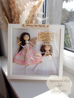 Podziękowanie dla Matki Chrzestnej, duża ramka