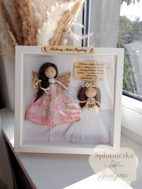 Podziękowanie dla Matki Chrzestnej, duża ramka