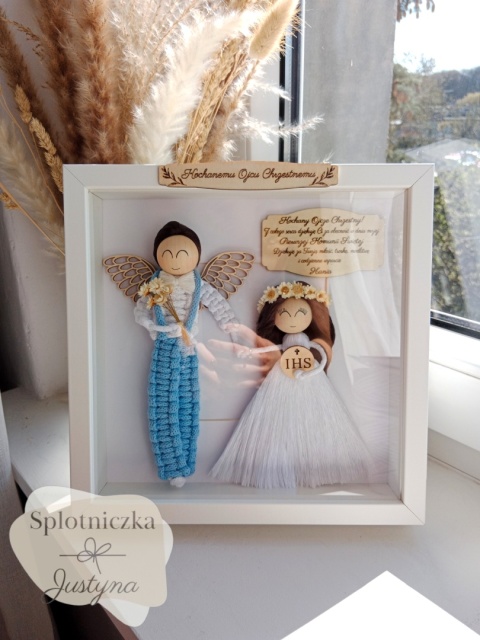 Podziękowanie dla Ojca Chrzestnego, duża ramka