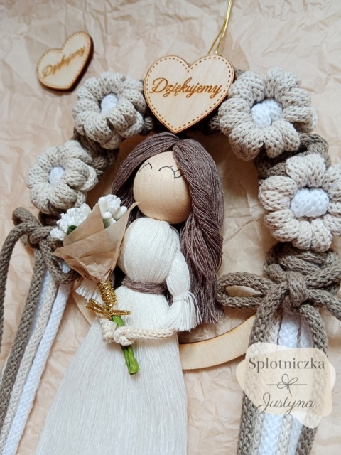 Podziękowanie dla kobiety